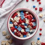 Red, White, and Blue Snack Mix Recipe