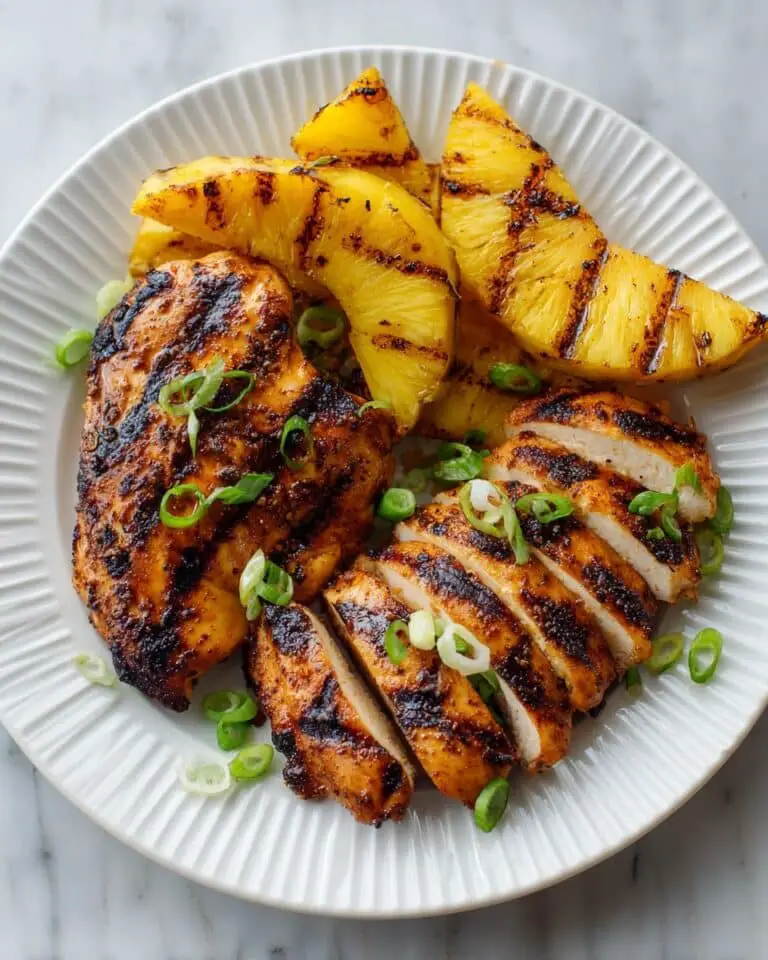 Grilled Pineapple Chicken Recipe