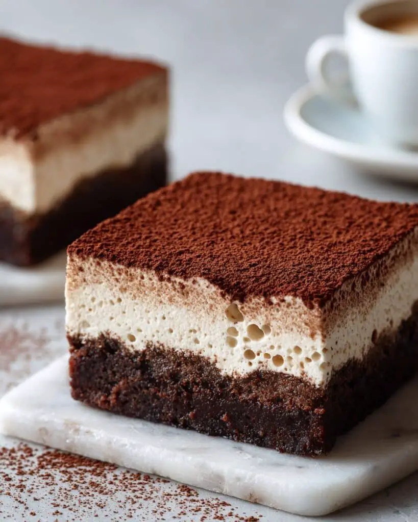 Tiramisu Brownies Recipe