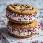 Patriotic Ice Cream Sandwiches Recipe