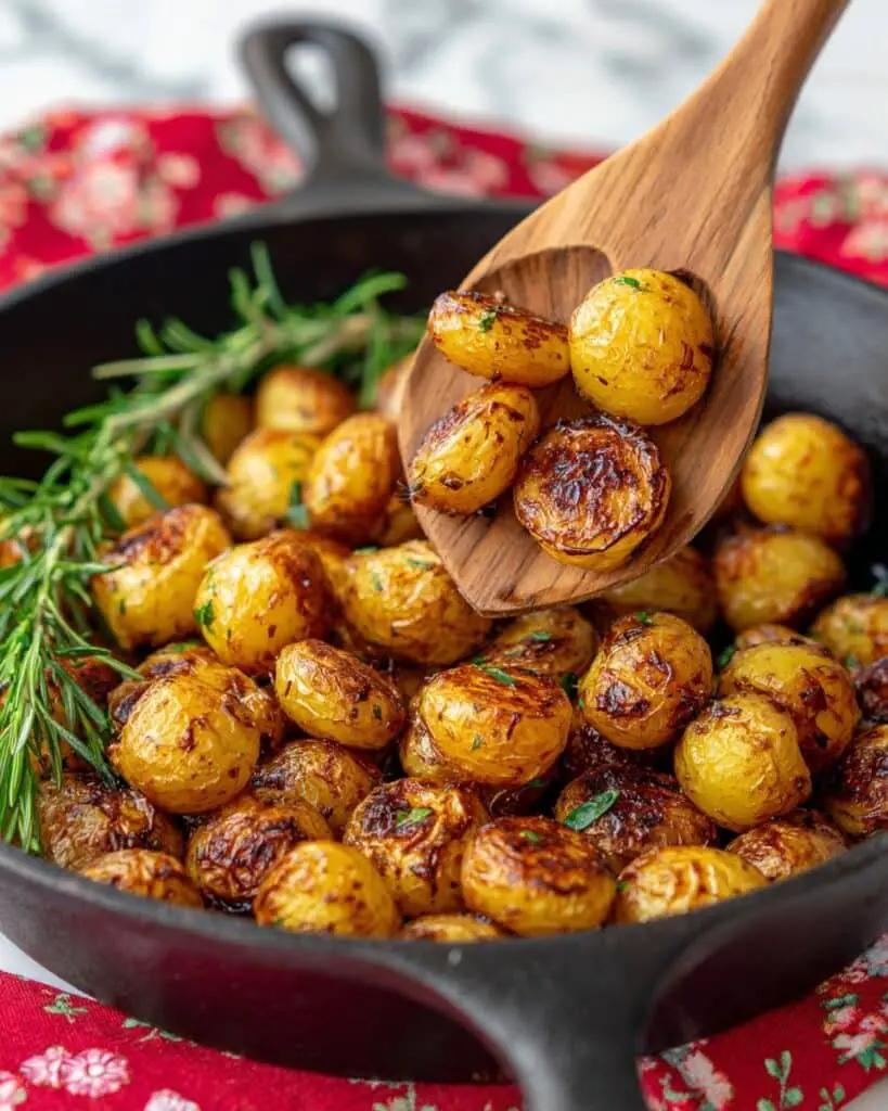 Smoked Baby Potatoes with Burger and Steak Seasoning Recipe