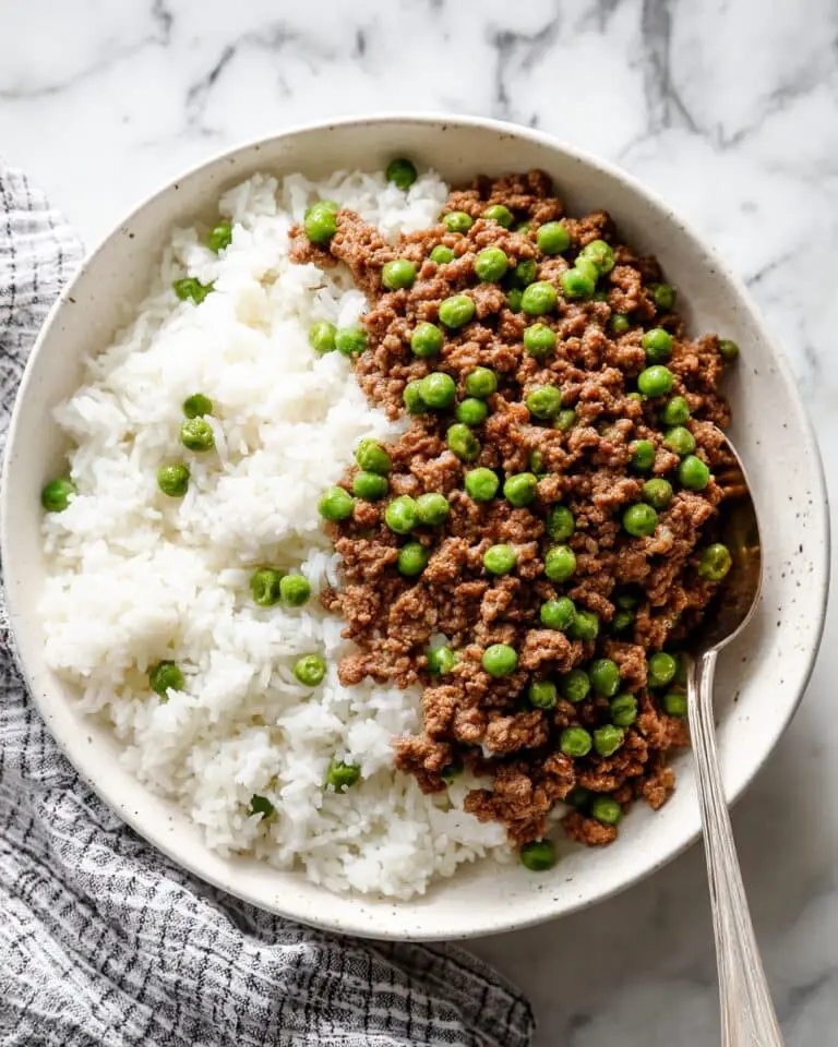 Gingery Ground Beef (Soboro Donburi) Recipe