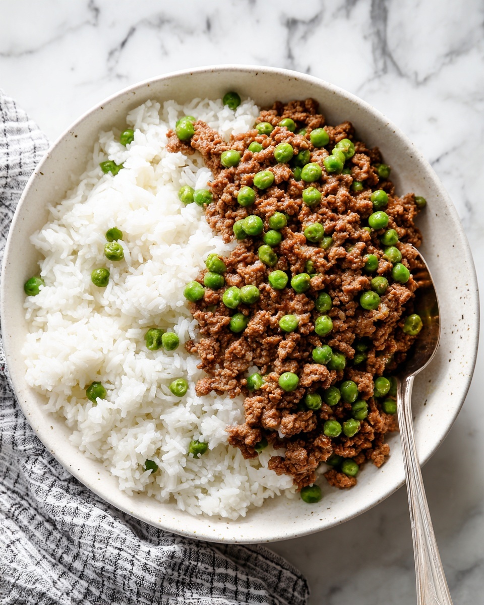 Gingery Ground Beef (Soboro Donburi) Recipe