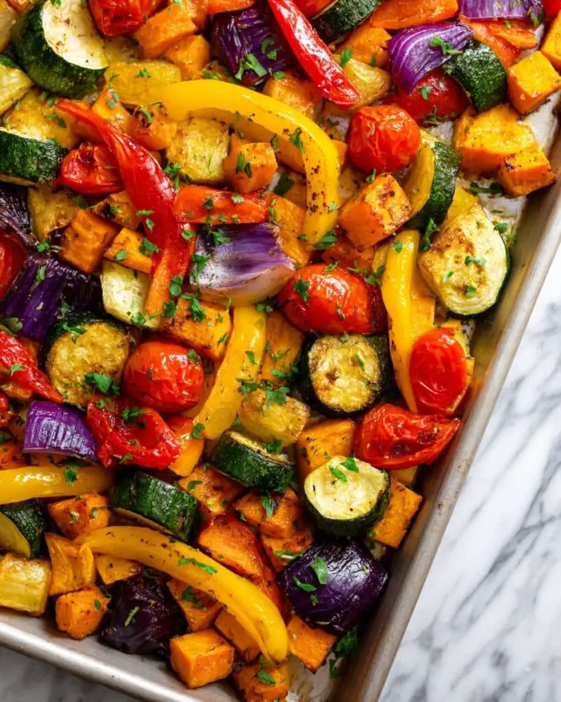 Roasted Veggies in Oven Recipe