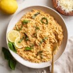 Creamy Lemon Orzo Recipe