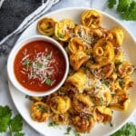 Air Fryer Parmesan Garlic Tortellini Recipe