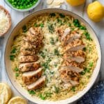 Orzo Lemon Chicken Pasta Recipe