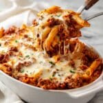 Ultimate Pasta Bake with Ground Beef and Melty Mozzarella Recipe