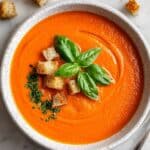 Roasted Tomato Basil Soup Recipe