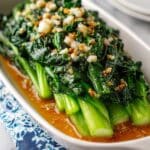 Yu Choy with Garlic Sauce Recipe