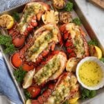 Easy Grilled Lobster Tails with Lemon Garlic Butter Recipe