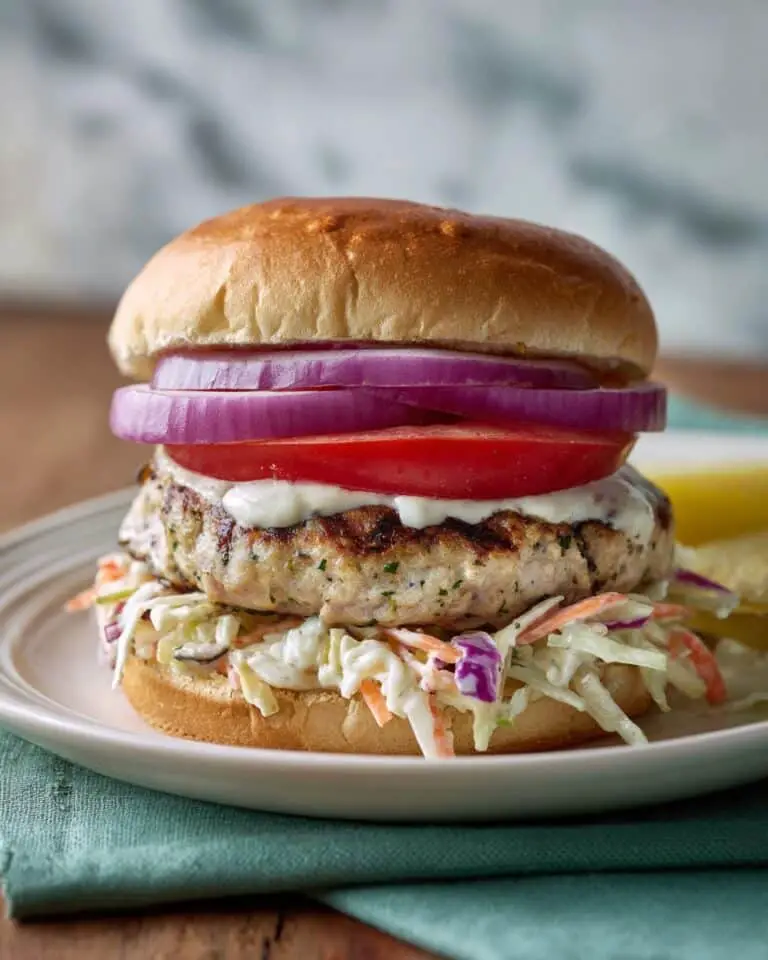 Mediterranean Turkey Burgers Recipe