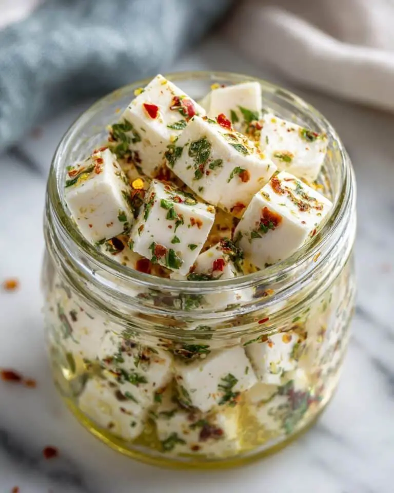 Marinated Cheese Appetizer Recipe