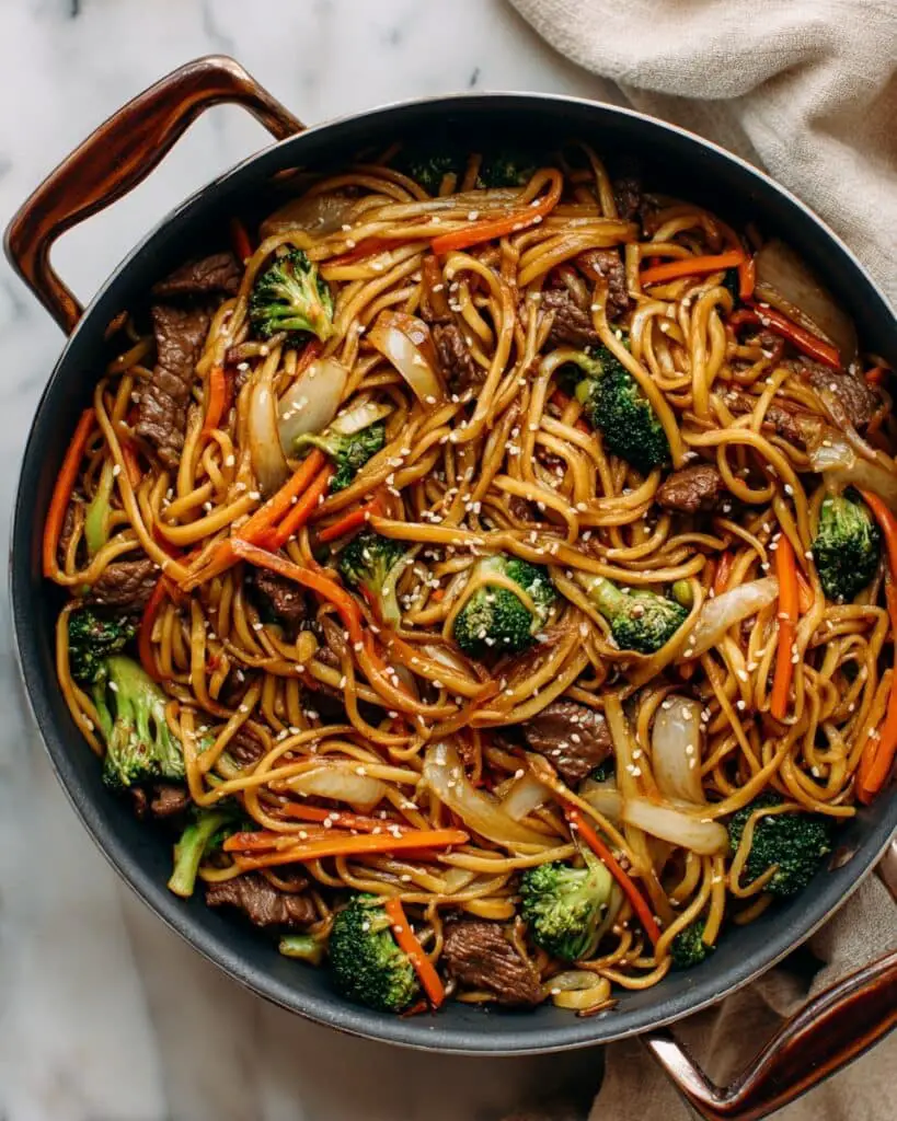 Beef Lo Mein Recipe