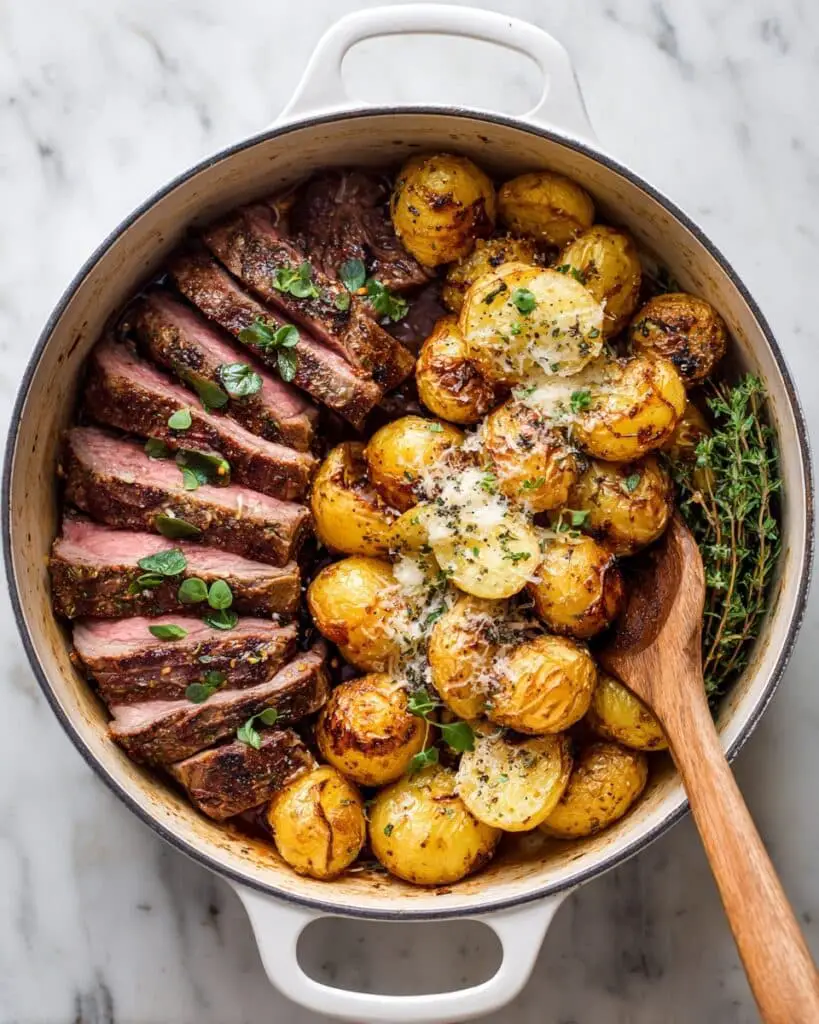 Steak and Potatoes Skillet Recipe