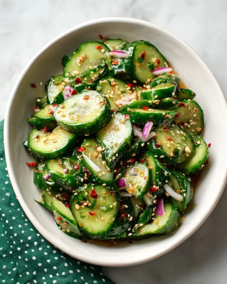 Asian Cucumber Salad Recipe