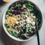 Orzo Kale Salad with Lemon Vinaigrette Recipe