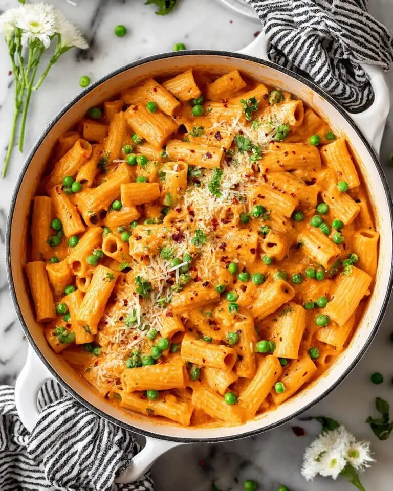 One Pot Spicy Rigatoni Recipe