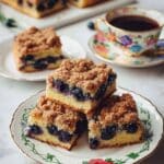 Blueberry Coffee Cake with Buttery Streusel Topping Recipe
