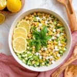 Chickpea Corn Avocado Salad Recipe