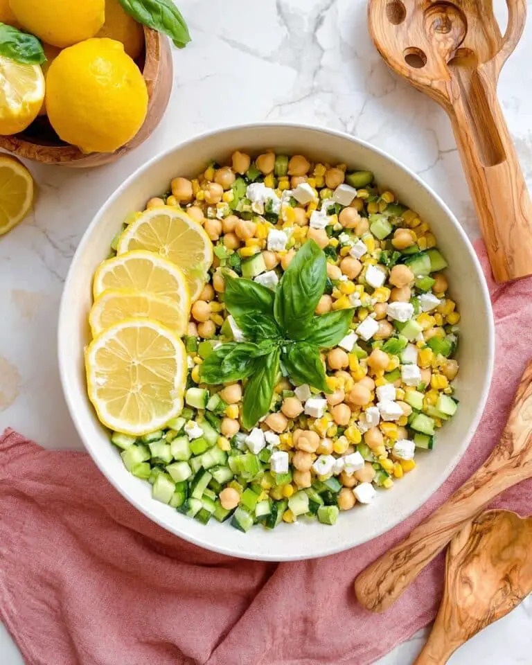 Chickpea Corn Avocado Salad Recipe