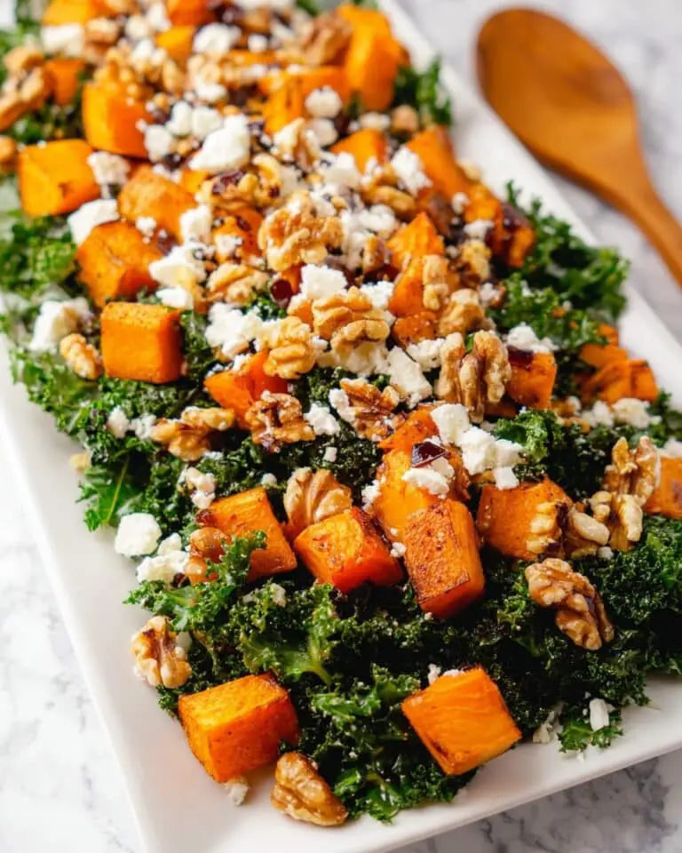 Roasted Butternut Squash and Kale Salad Recipe