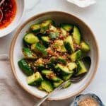 Chinese Smashed Cucumber Salad (拍黄瓜) Recipe
