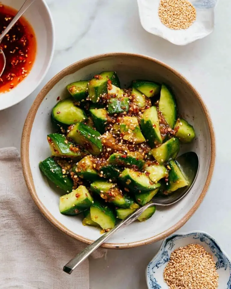 Chinese Smashed Cucumber Salad (拍黄瓜) Recipe
