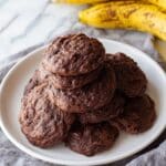 3-Ingredient Chocolate Banana Cookies (Vegan) Recipe