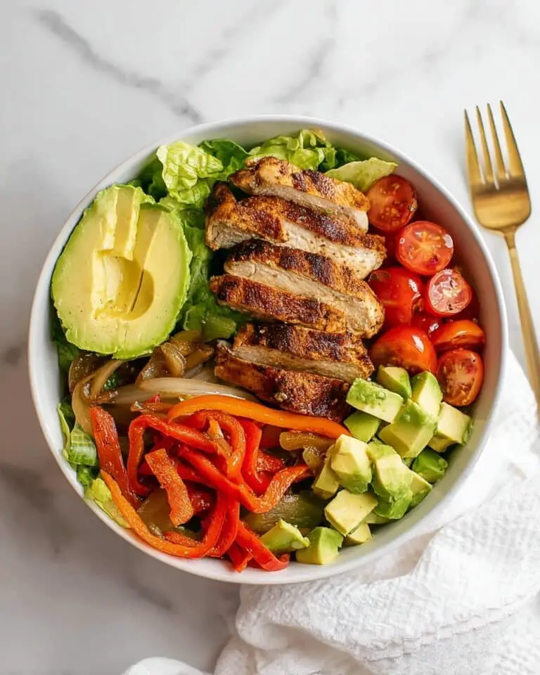 Chicken Fajita Salad Recipe
