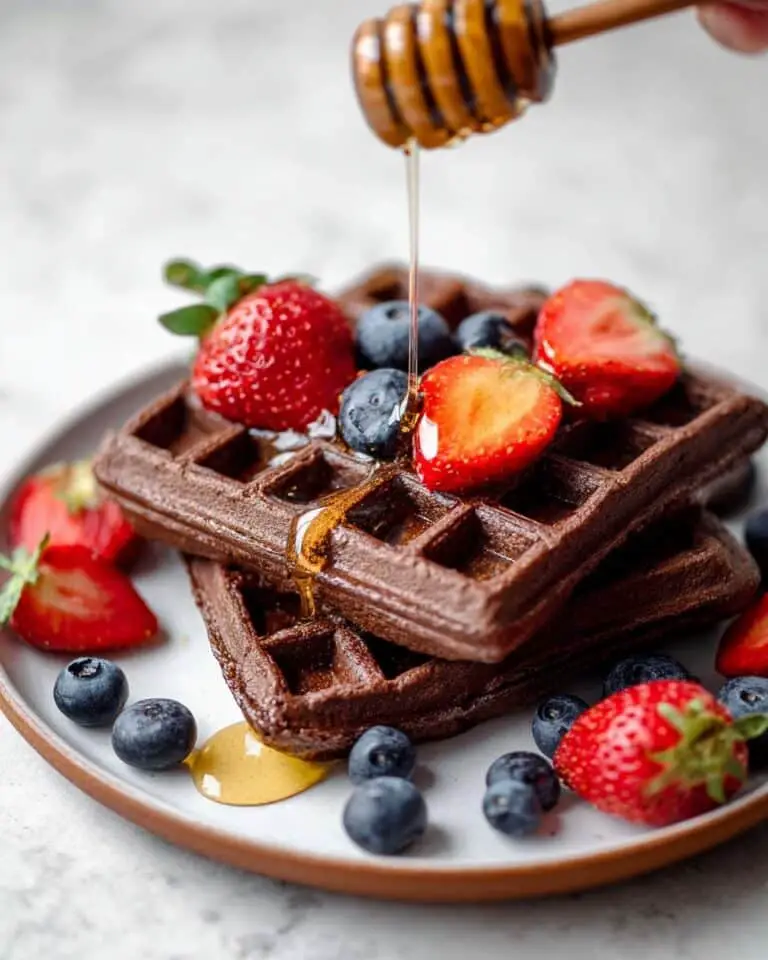 Brownie Waffles Recipe