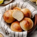 3 Ingredient Lemon Bread Rolls Recipe