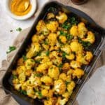 Turmeric Roasted Cauliflower Recipe