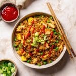 Rotisserie Chicken Fried Rice Recipe