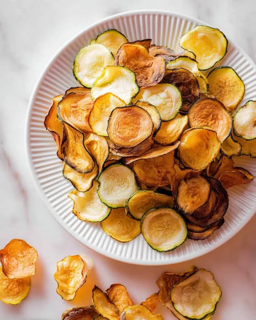 Easy Oven-Baked Zucchini Chips Recipe