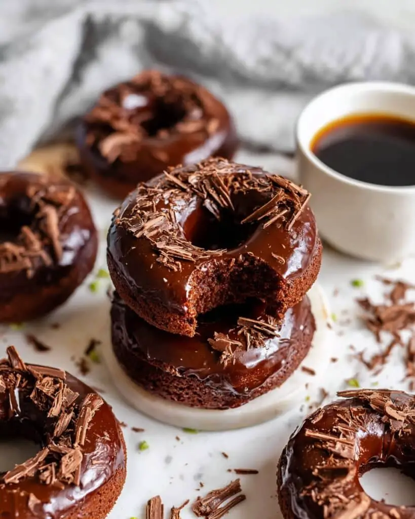 Chocolate Zucchini Donuts Recipe