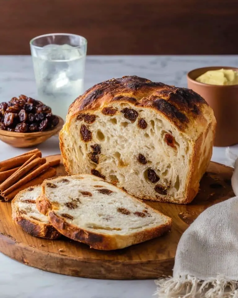 Sourdough Cinnamon Raisin Bread Recipe
