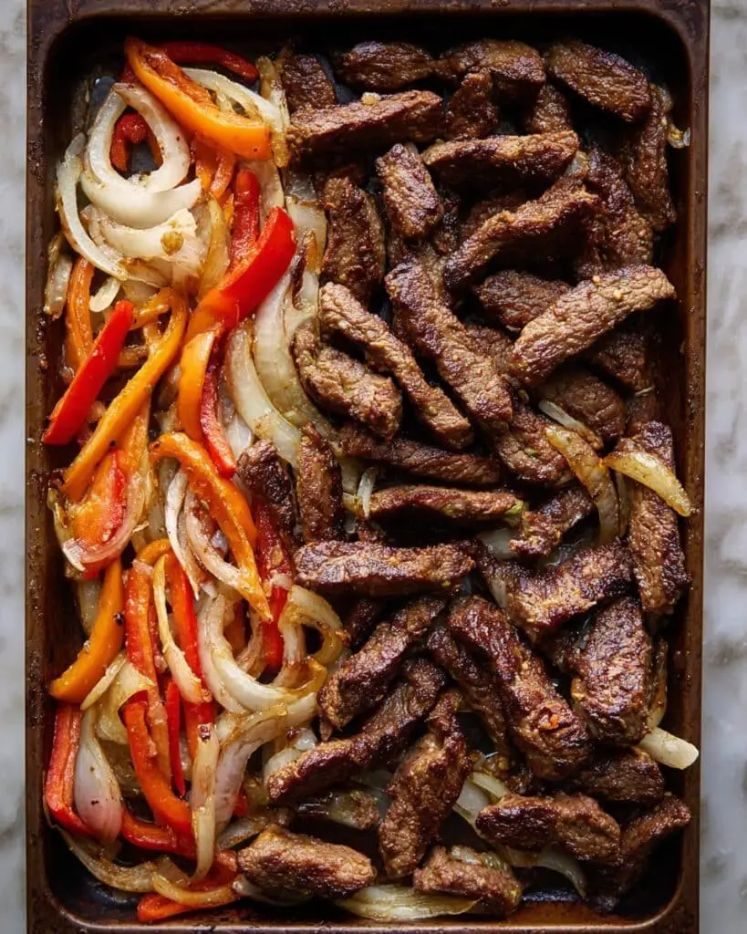 Stovetop Steak Fajitas Recipe