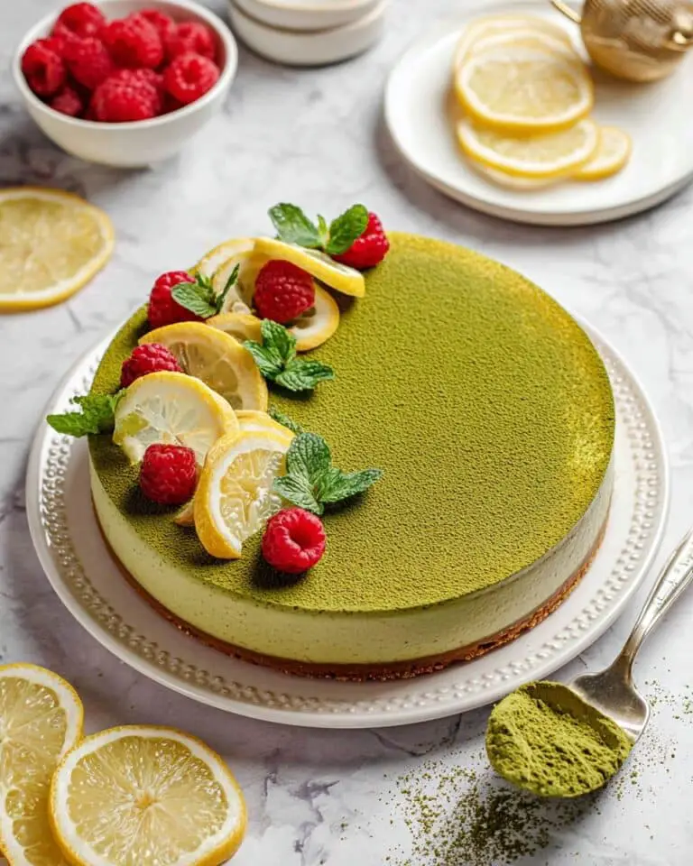 Matcha Cheesecake Recipe