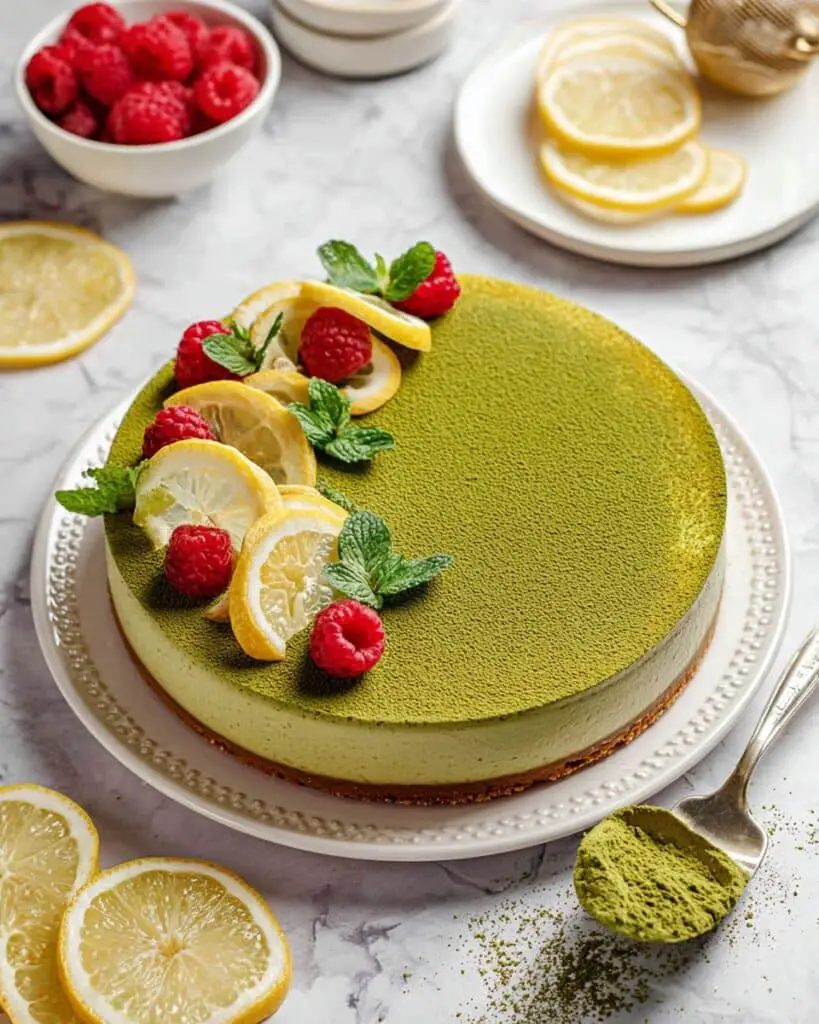 Matcha Cheesecake Recipe
