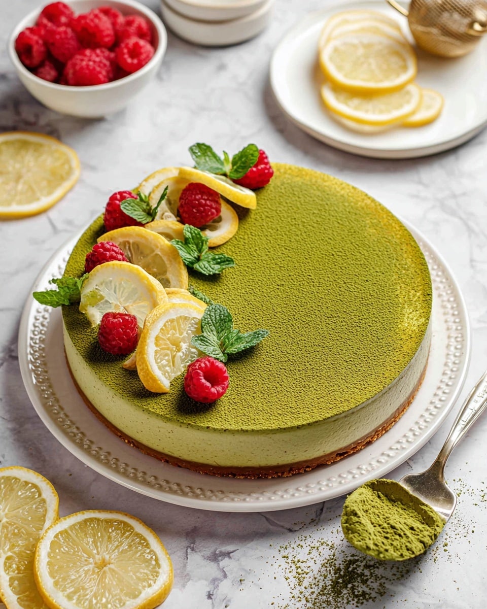 Matcha Cheesecake Recipe