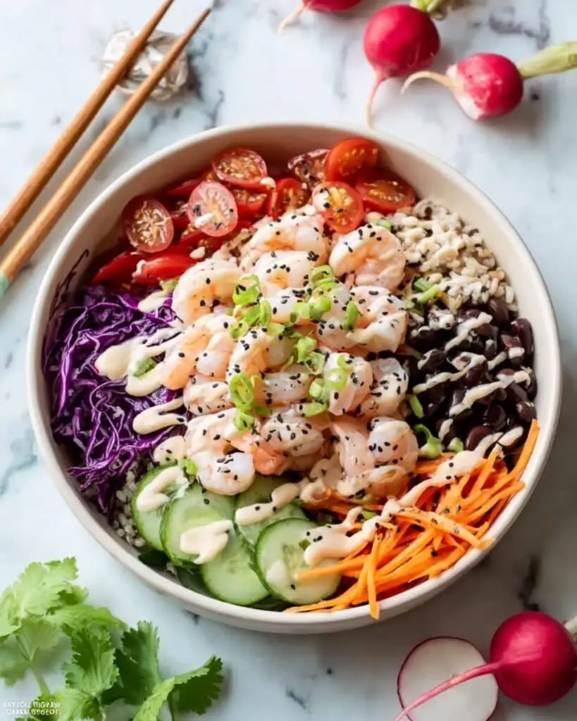 Shrimp Poke Bowl Recipe