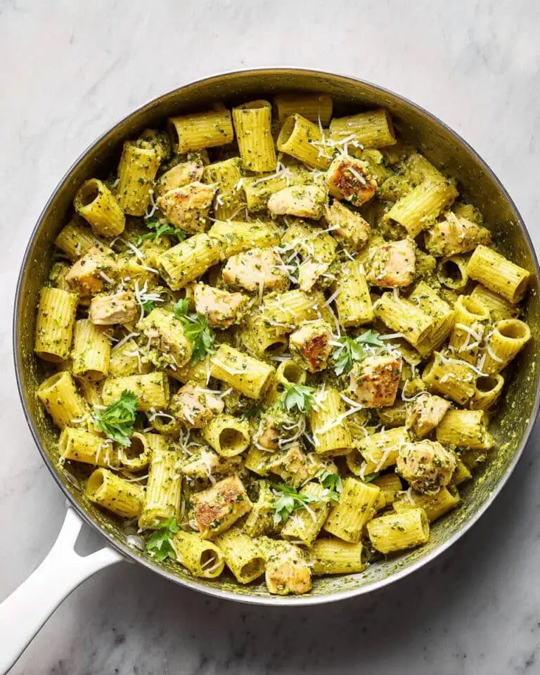 Chicken and Pesto Pasta Recipe