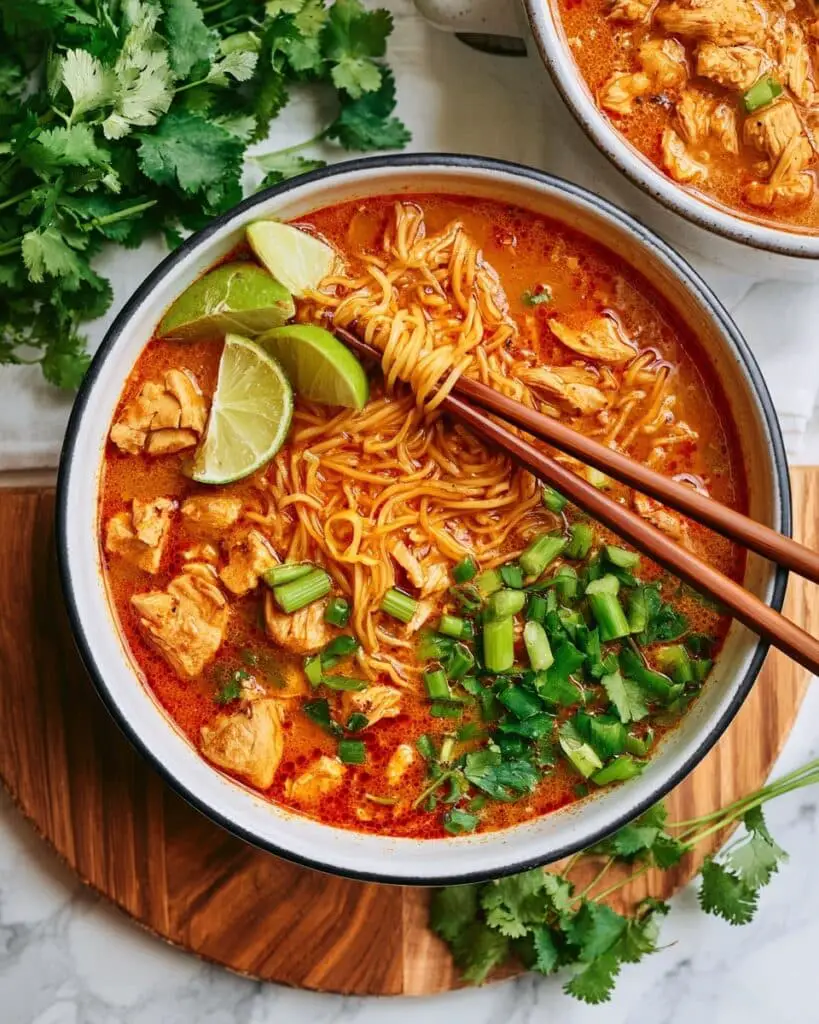 Thai Red Curry Noodle Soup Recipe
