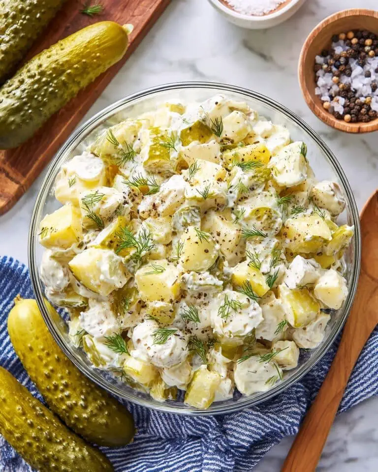 Dill Pickle Potato Salad Recipe