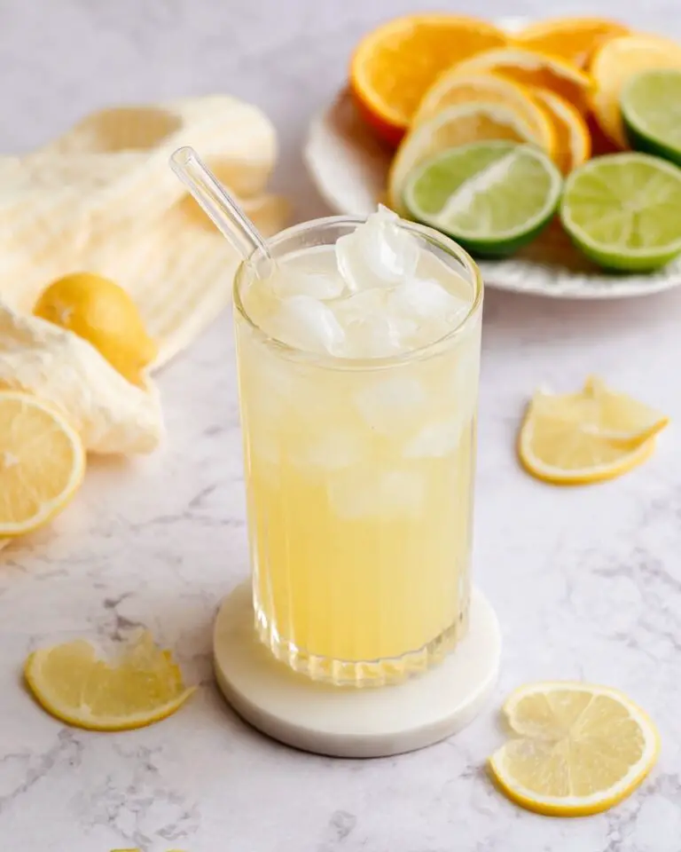 Homemade Lemon Lime Electrolyte Drink Recipe