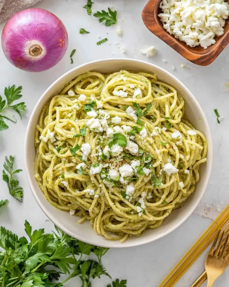Mexican Green Spaghetti (Espagueti Verde) Recipe