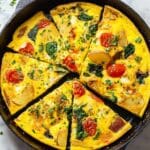 Oven Baked Potato Frittata Recipe