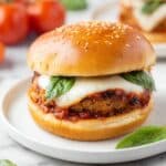 Chicken Parm Burgers Recipe