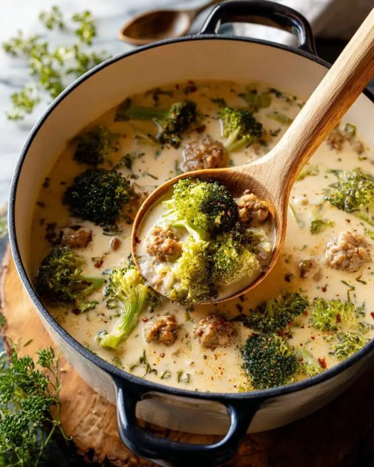 Broccoli Sausage Soup Recipe